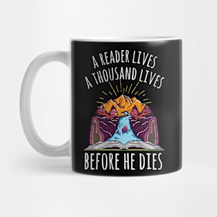 Bookworm Bibliophile Book Lover Gift Idea Mug